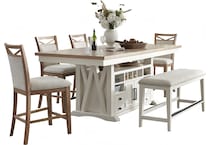  white pub   bar units   stools   
