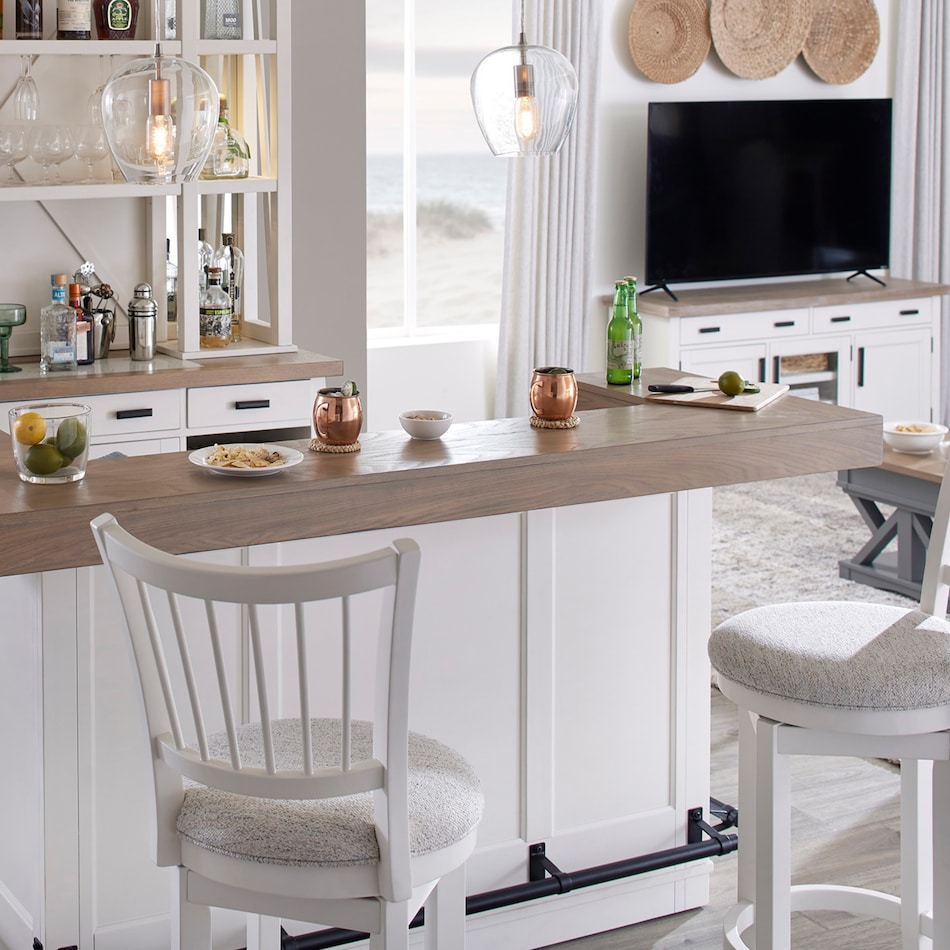  white pub   bar units   stools   