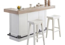  white pub   bar units   stools   