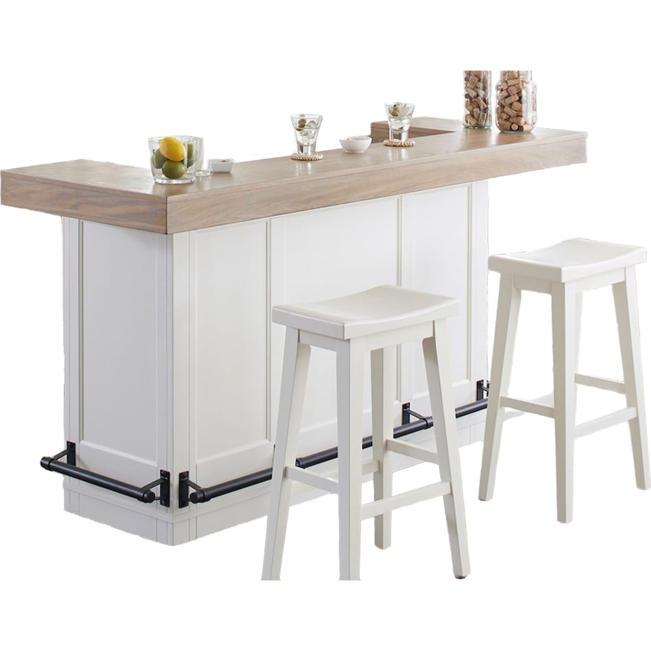  white pub   bar units   stools   