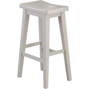 Americana Modern Saddle Bar Stool