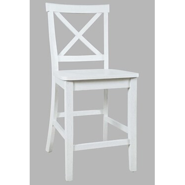 X Back Counter Stool