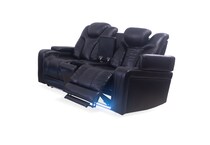  black loveseat   