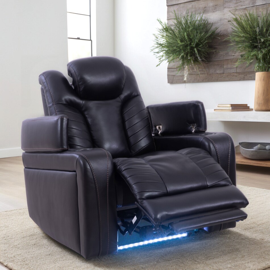  black recliner   