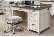 two tone home office   