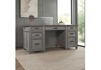  gray home office   