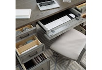  gray home office   