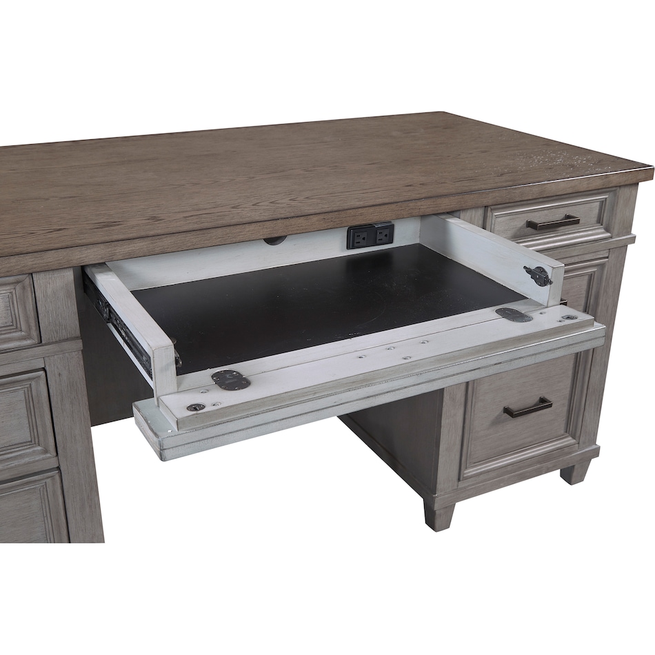  gray home office   