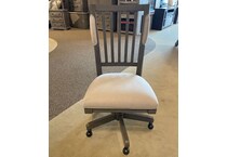  gray home office   