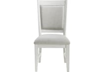  white dining room chair   