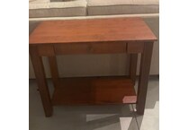  brown occasional tables all   