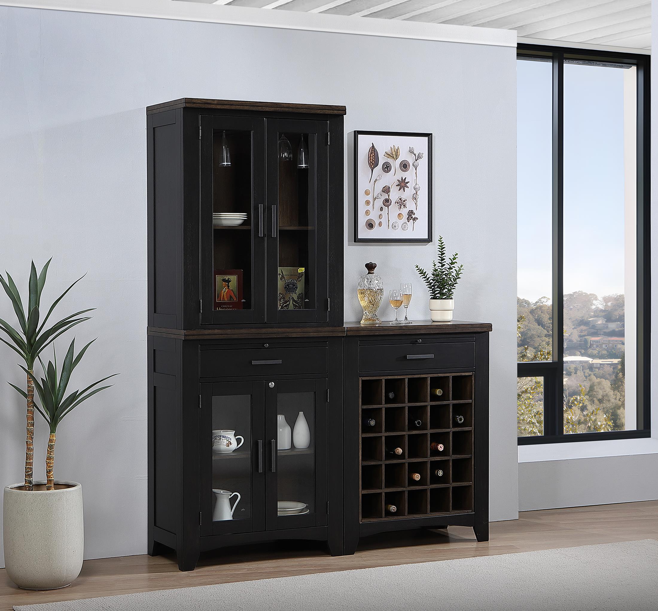 Ashford 3 Piece Wall Bar Cabinet