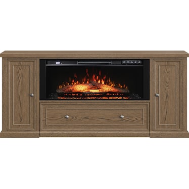 Soren Fireplace Twin Sleeper