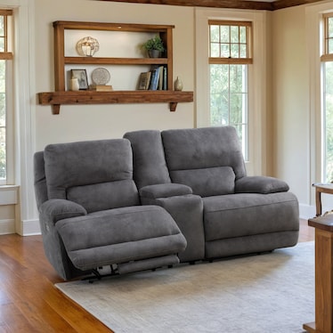 Cheers Reclining Loveseat with Consol