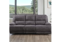 Comfort Canvas Power Reclining Sofa