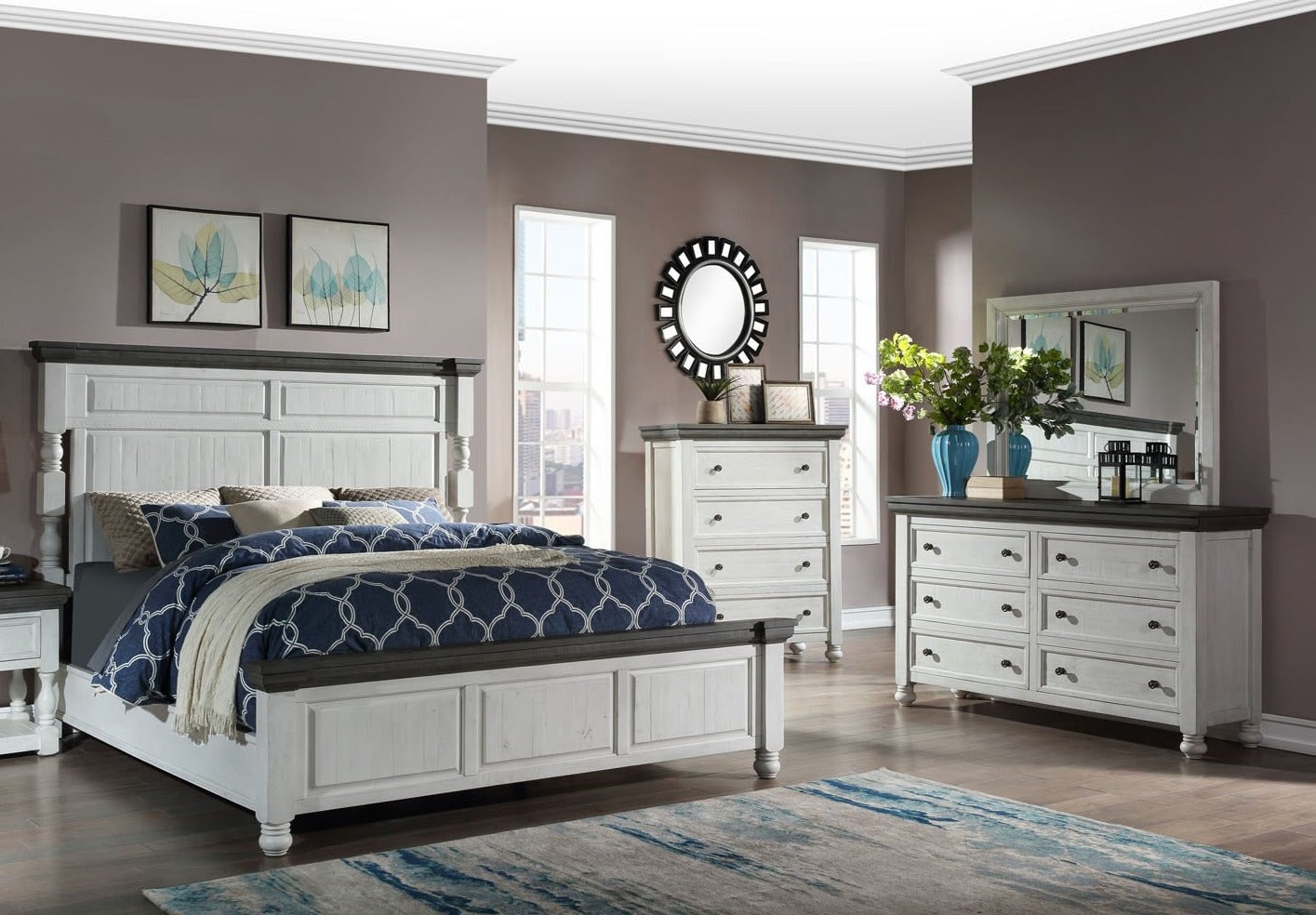 Josie 4 Piece Queen Bedroom Set