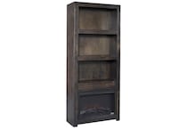  black home office   