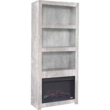 Bookcase With Fireplace Insert