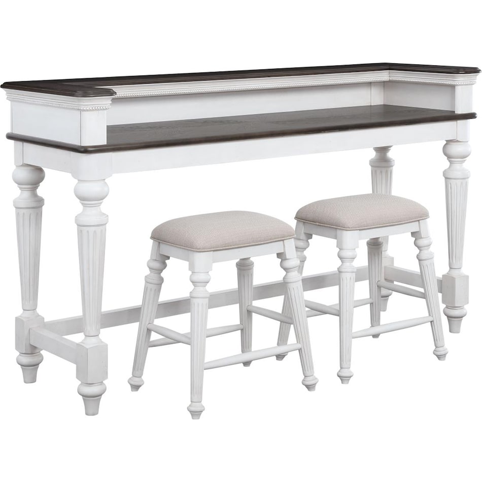  white pub   bar units   stools   