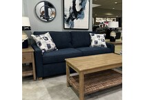  blue sofa   