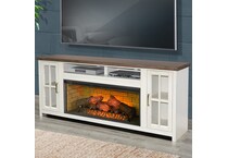 two tone fire places   