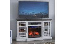  white fire places   
