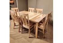  brown dining room   