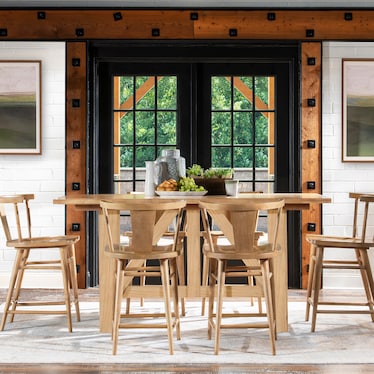 X's & O's 7 Piece Dining Set
