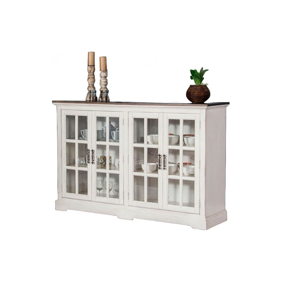  white dining room   