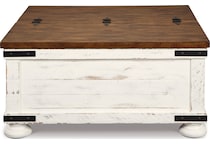  white occasional tables all   