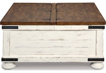  white occasional tables all   