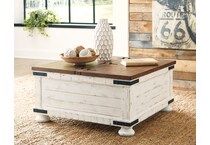  white occasional tables all   