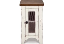  white occasional tables all   