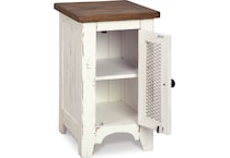  white occasional tables all   