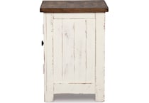  white occasional tables all   