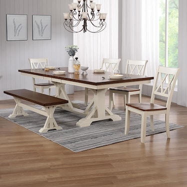 Expressions 6 Piece Dining Room Set