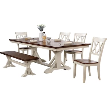 Expressions 6 Piece Dining Room Set