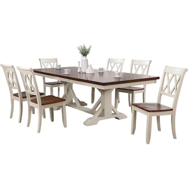 Expressions 7 Piece Dining Room Set