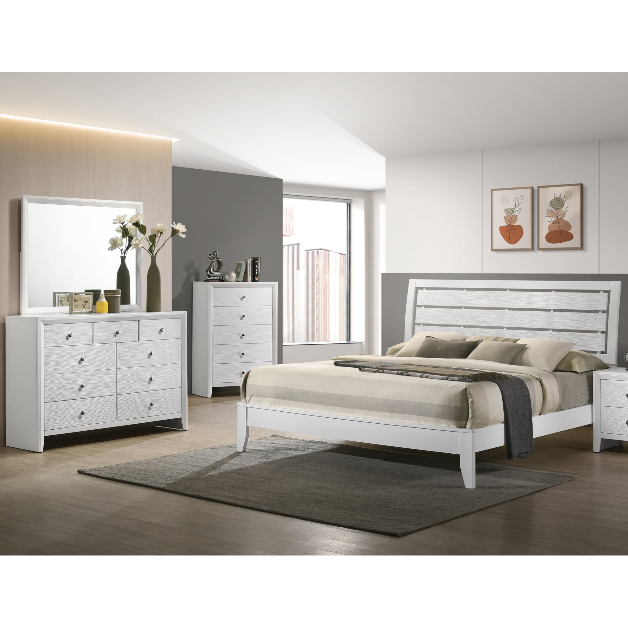 Evan 4 Piece Queen Bed Set