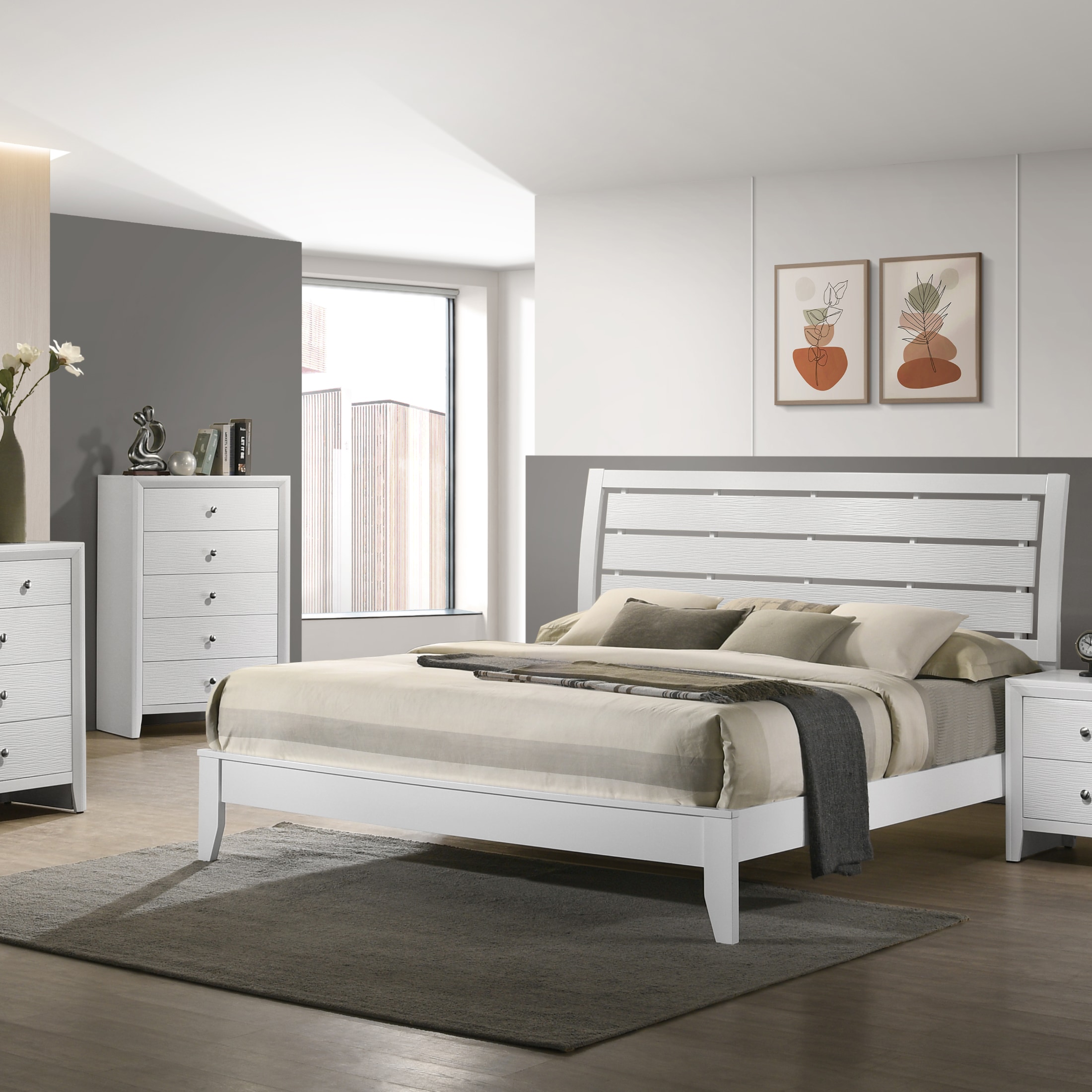 Evan 5 Piece King Bed Set