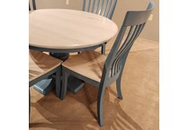  blue dining room   