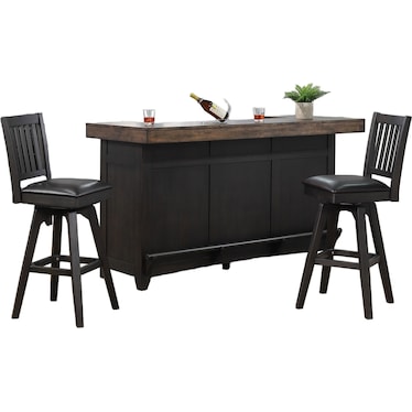 Damien 3 Piece Bar Set