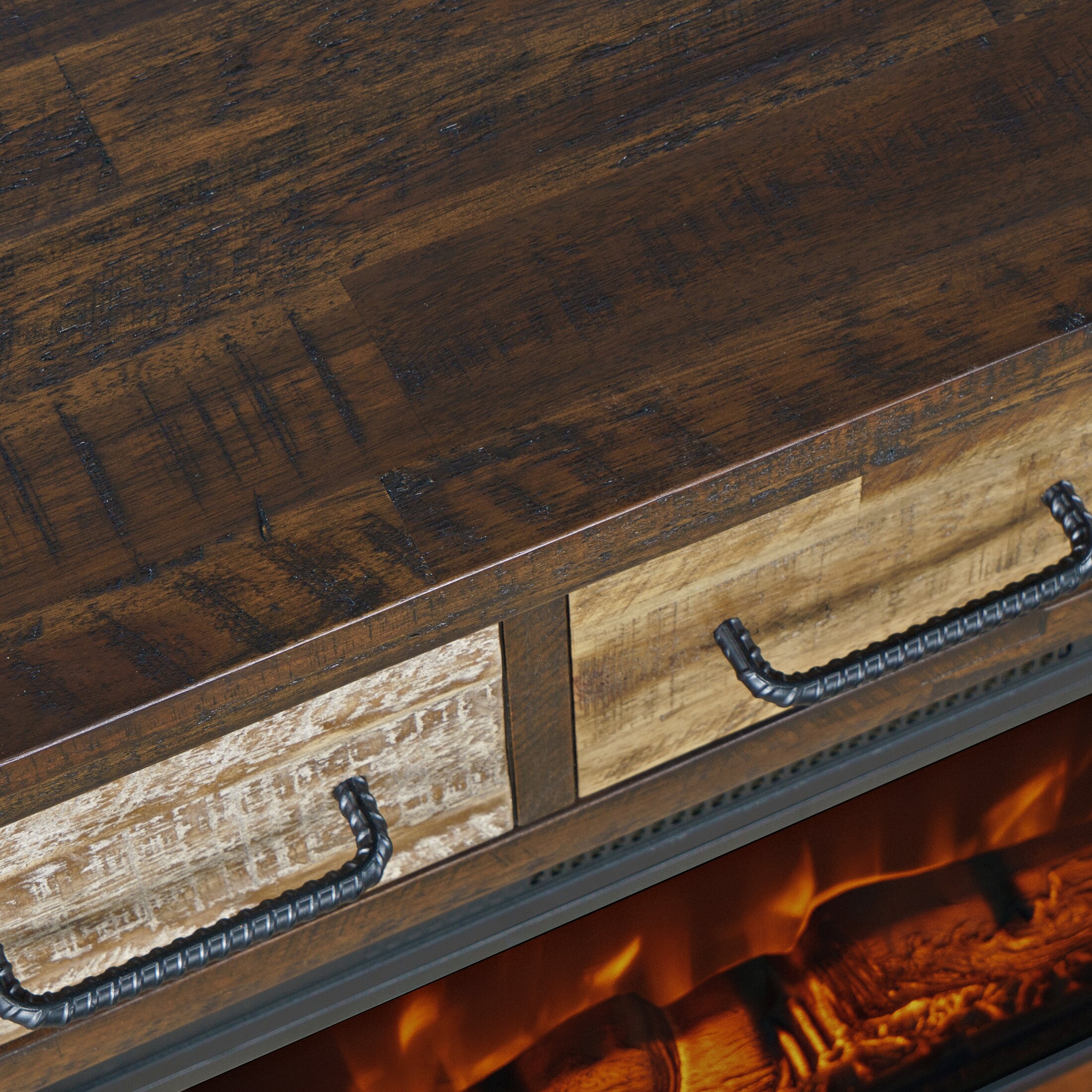 Painted Canyon Fireplace