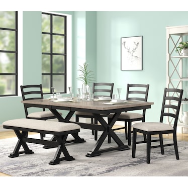 Lacee 6 Piece Dining Set