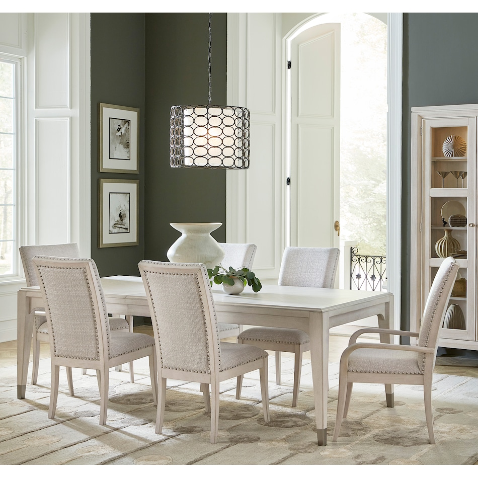  gray dining room   