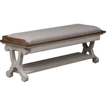 Farmhouse Reimagined Bed Bench