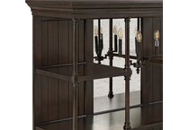  brown dining room   