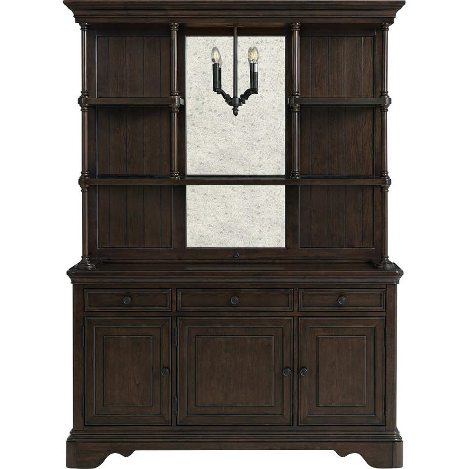  brown dining room   