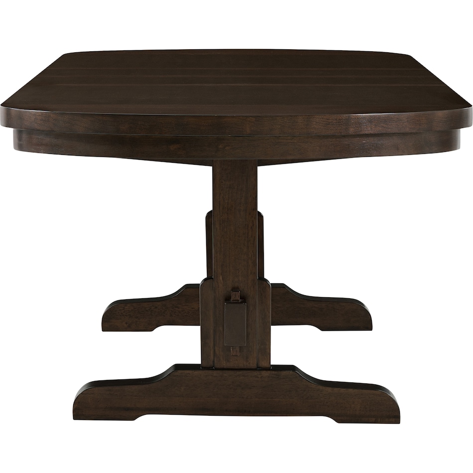  brown dining room   