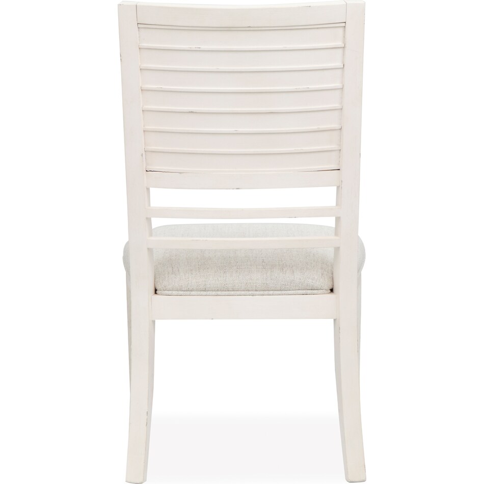  sea pearl and driftwood dining room chair   